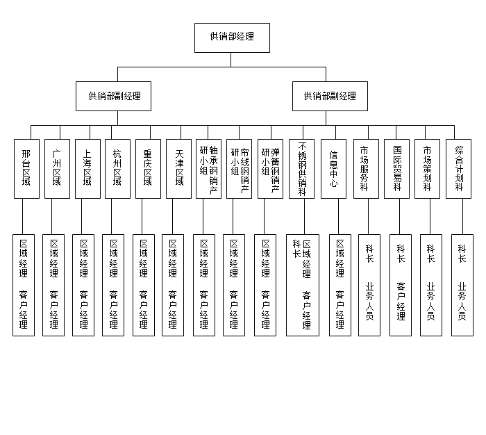 营销组织结构图